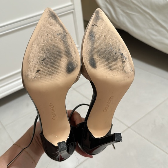 Half Nude Half Black Calvin Klein Pumps - Picture 7 of 7